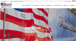 Desktop Screenshot of jackbecker.com