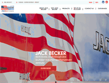 Tablet Screenshot of jackbecker.com